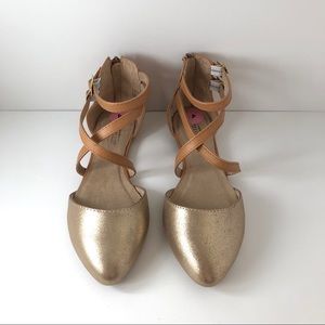 Seychelles Sparkly Two-Tone Sandals